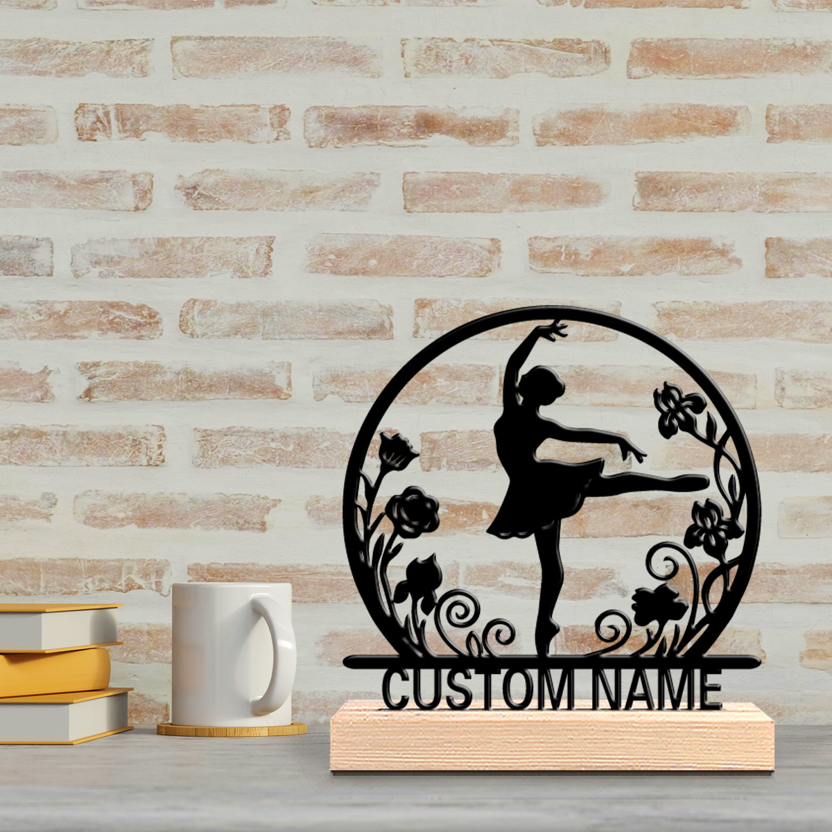 Baby Nursery Home - 1pc Dekorasi Balet Romantis Kustom Personal