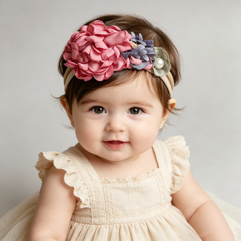 Baby Wrap Stretchy - Bando Nilon untuk Bayi Perempuan Baru