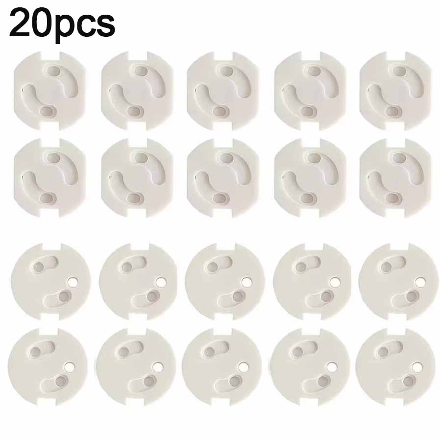 Outlet Cover Childproof - Cover colokan soket anak, 20 buah