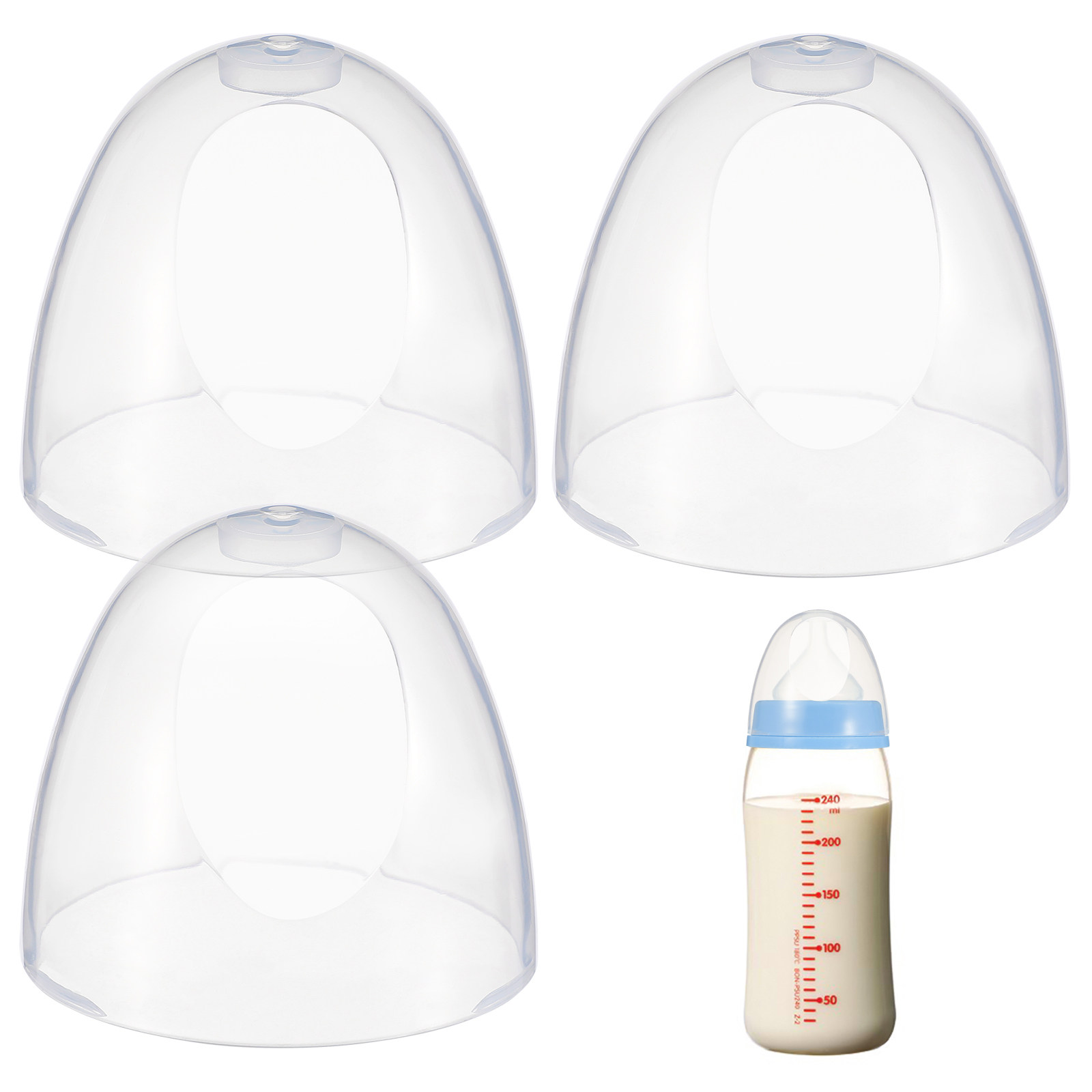 Baby Nursery Hospital - Tutup Botol Bayi Plastik Pengganti Anti