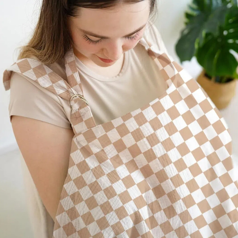 Penutup Menyusui Muslin Portab - Baby Nursery Hospital ulasan dan harga