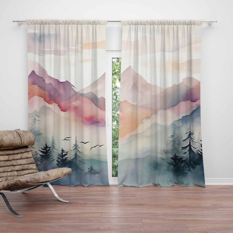 Tirai Kamar Tidur Anak Motif H - Baby Nursery Curtains ulasan dan harga