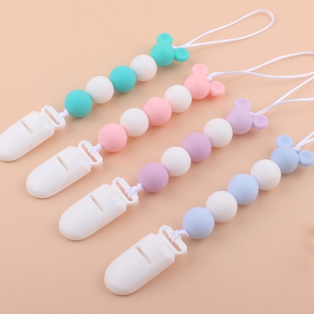 Klip Dot Bayi Silikon Teether  - Baby Nursery Hospital ulasan dan harga