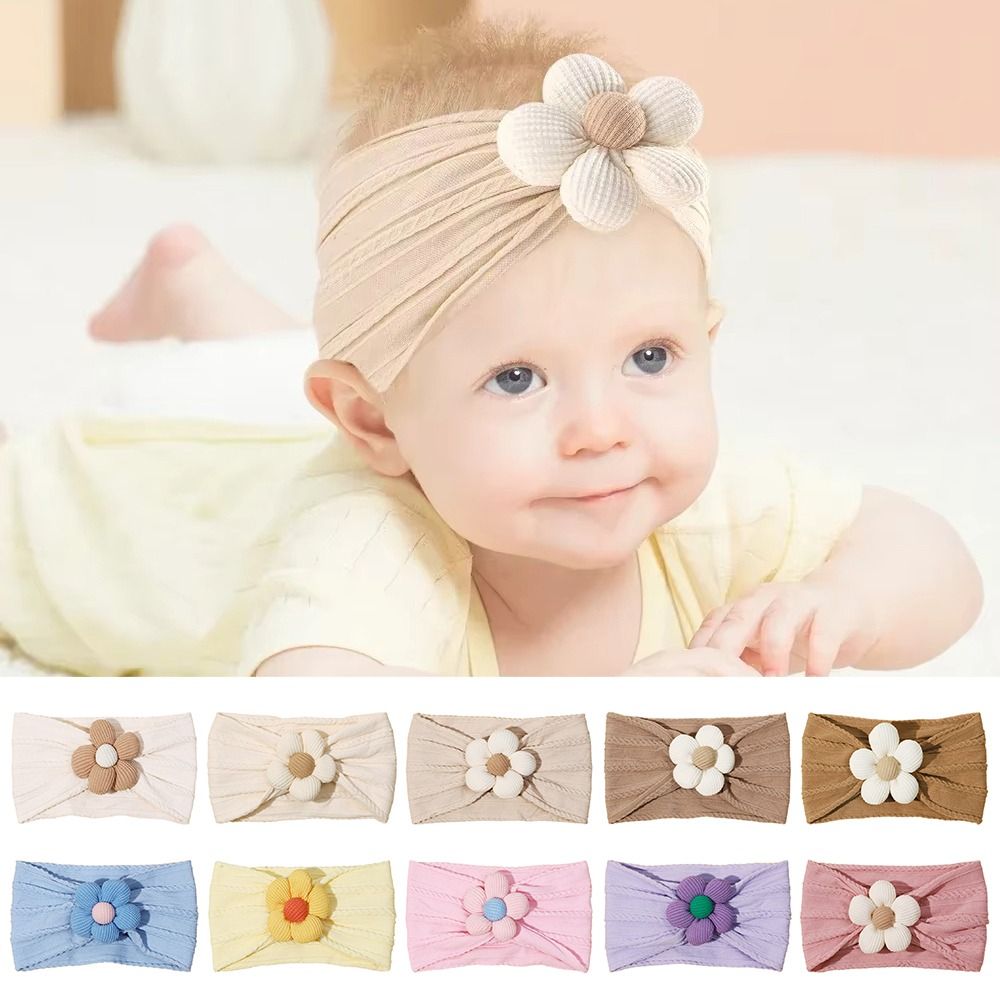 Ikat Kepala Lebar Bayi Motif B - Baby Wrap Stretchy ulasan dan harga