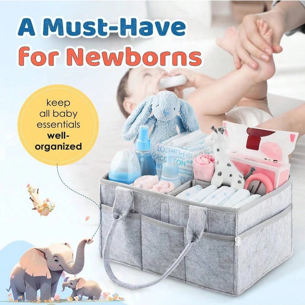 Keranjang Popok Bayi dengan Pe - Baby Nursery Gender Neutral ulasan dan harga