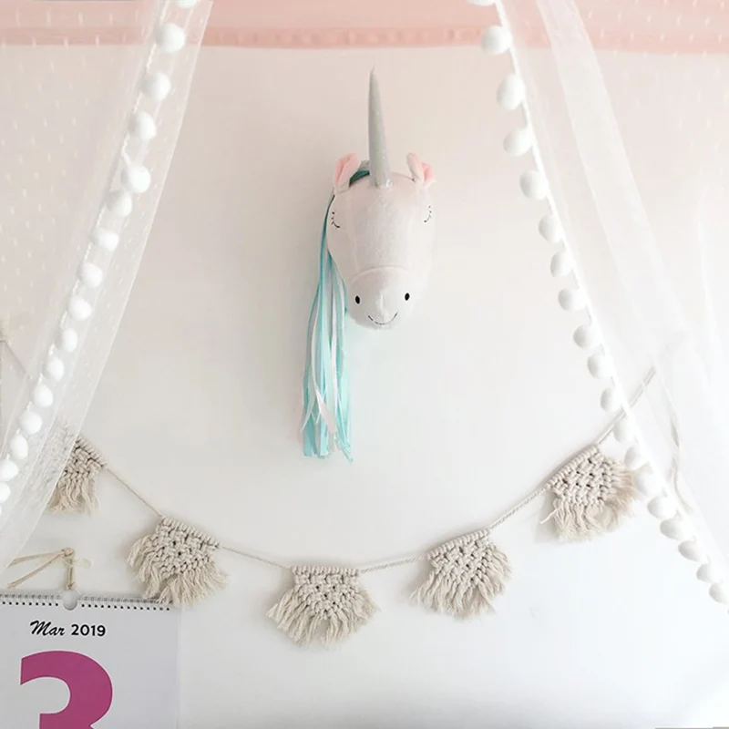 Hiasan Dinding Kepala Hewan Bo - Baby Nursery Girl Room ulasan dan harga