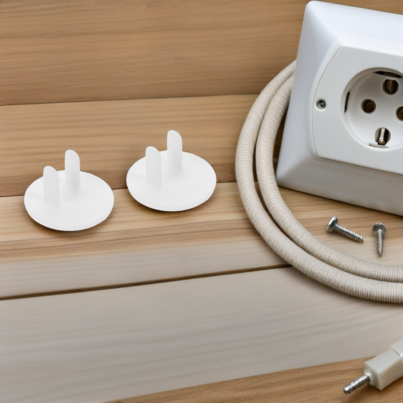 50 Buah Penutup Stopkontak Pen - Outlet Cover Childproof ulasan dan harga