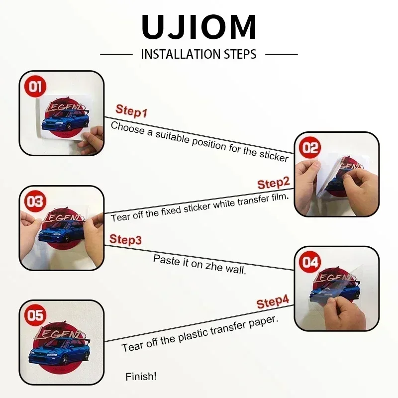 UJIOM Stiker Dinding Gurita Ke - Baby Nursery Diy ulasan dan harga