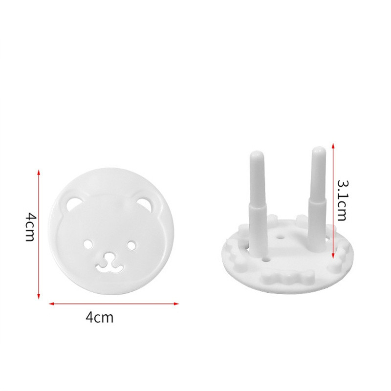 10/20/50 Buah Soket Listrik An - Outlet Cover Childproof ulasan dan harga