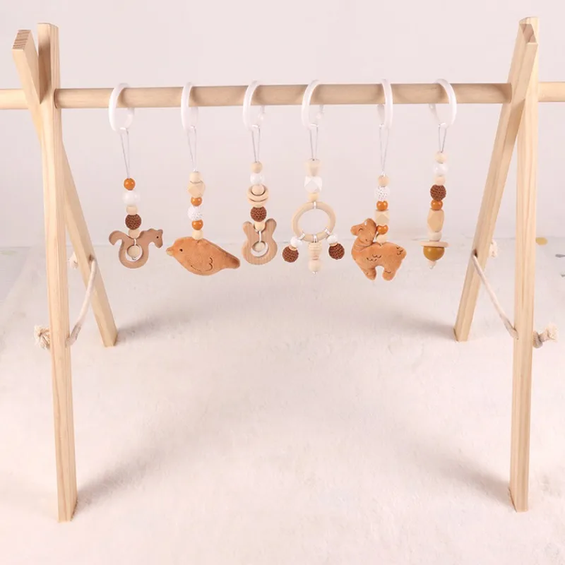 6 Buah Mainan Bayi Kayu Beech  - Baby Nursery Hospital ulasan dan harga
