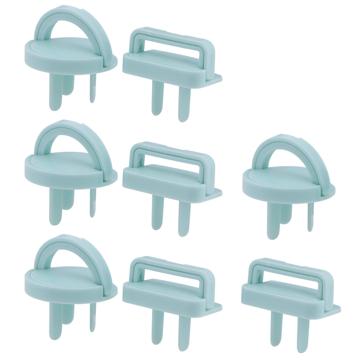 8 Buah Penutup Pelindung Soket - Outlet Cover Childproof ulasan dan harga
