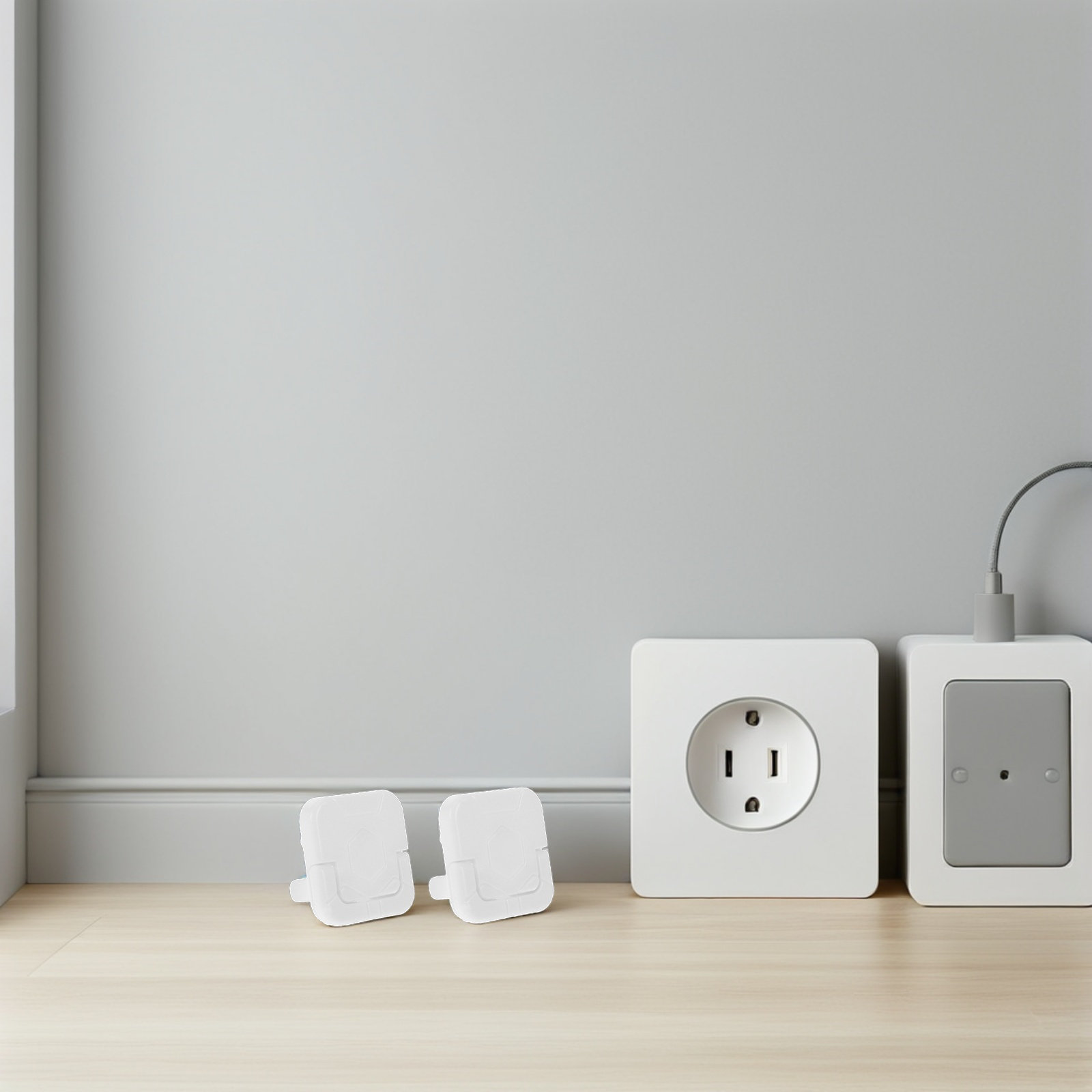 40 Buah Pelindung Soket Listri - Outlet Cover Childproof ulasan dan harga